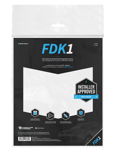 Firstech FTI-FDK1 | T-Harness for Ford/Lincoln/Mercury/Mazda KEY Start Vehicles