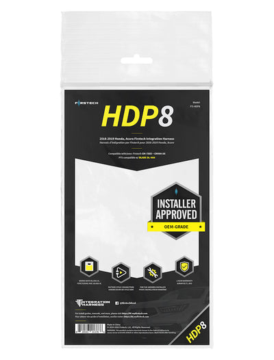 Firstech FTI-HDP8 | T-Harness for Honda PUSH BUTTON Start Vehicles