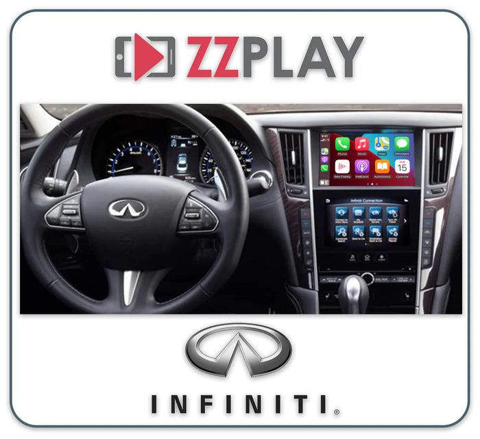 ZZ-2 IT2-INF-Q Wireless CarPlay and Android Auto Interface ⭕ Some vehicle do NOT support knob control with professional installation.