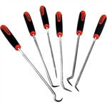 Performance Tools PTW942 Hook & Pick Set | 6 Piece Set - Lockdown Security