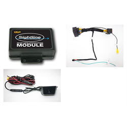 Crux RVCCH-75C Rear-View Integration (Jeep w/U-Connect System) - Lockdown Security