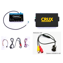 Crux RVCCH-75F 2011 + Chrysler/Dodge Back Up Camera Interface + Camera Package | Works with 8.4" or 4.3" UConnect System - Lockdown Security