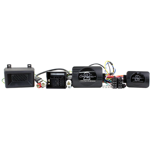 Connects2 CTSBM013.2 2001-2015 BMW Radio Replacement Interface with Steering Wheel Control and Chime Module - Lockdown Security