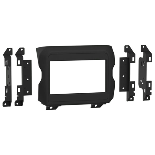 Metra 107-CH3B Jeep w/ Uconnect 3.0 + 5" Display Shallow / Modular Dash Kit ('18 - up) - Lockdown Security
