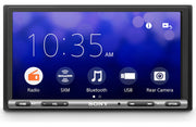 Sony XAV-AX3200 Multimedia Receiver, 7", Wired CarPlay & Android Auto, 2 Volt RCA