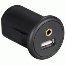 Install Bay IBR91 USB & AUX Snap-In Extension Cable | Works with Apple CarPlay & Android Auto - Lockdown Security