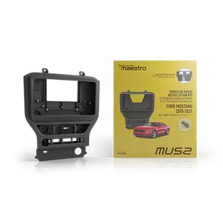 iDatalink Maestro KIT-MUS2 2015 - Up Ford Mustang with 4.3" Screen Double DIN Dash Kit - Lockdown Security