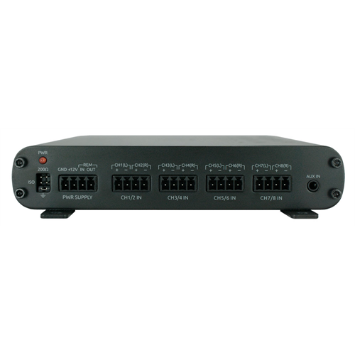 Wavtech LINK8 8 channel Line Output Converter | 8 Channel - Summing - AUX Input - Remote - Lockdown Security