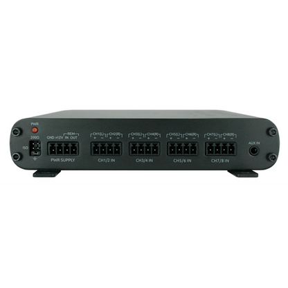 Wavtech LINK8 8 channel Line Output Converter | 8 Channel - Summing - AUX Input - Remote - Lockdown Security