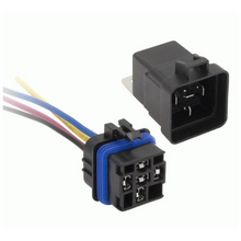InstallBay IBW-E123H 12 Volt 30 Amp Waterproof Relay with Harness | SPDT Single Pole Dual Throw - Lockdown Security